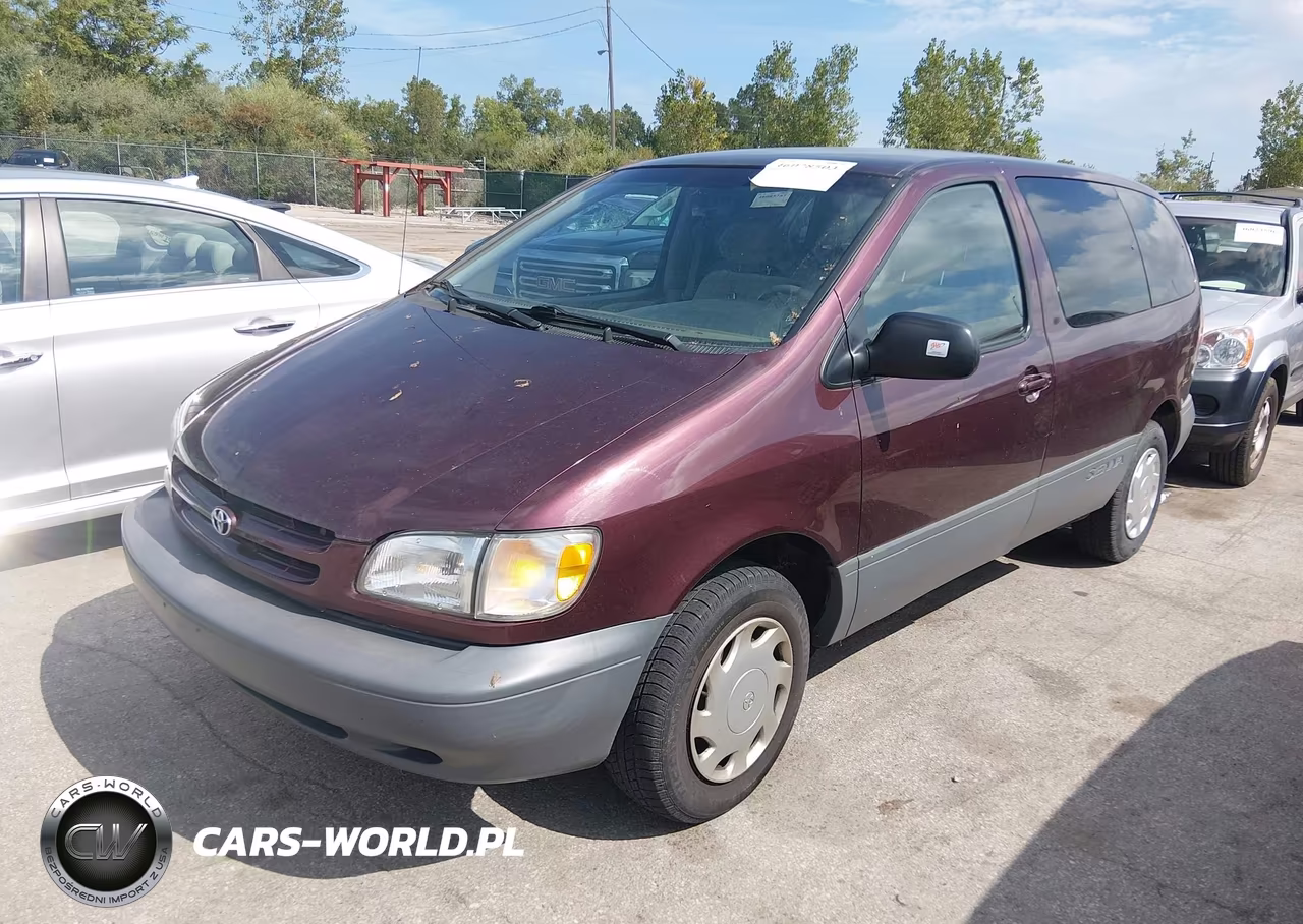 1999 Toyota Sienna Ce VIN:4T3GF19C7XU103891 - 2