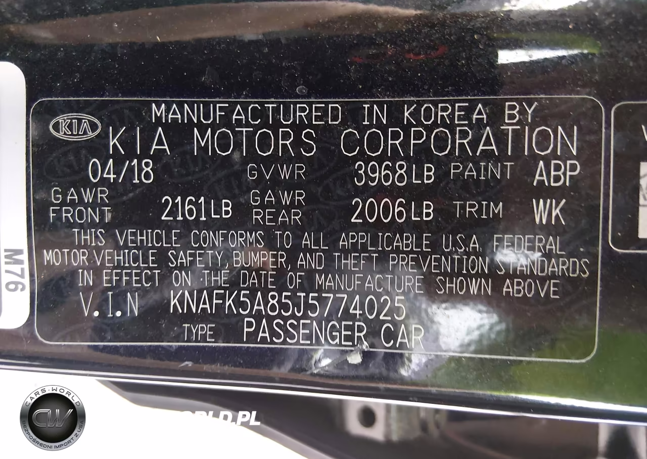 2018 Kia Forte Lx VIN:KNAFK5A85J5774025 - 9