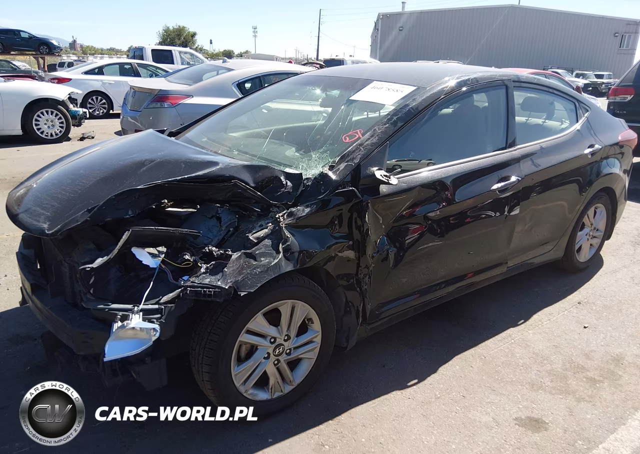 2016 Hyundai Elantra Se VIN:KMHDH4AE7GU541864 - 2