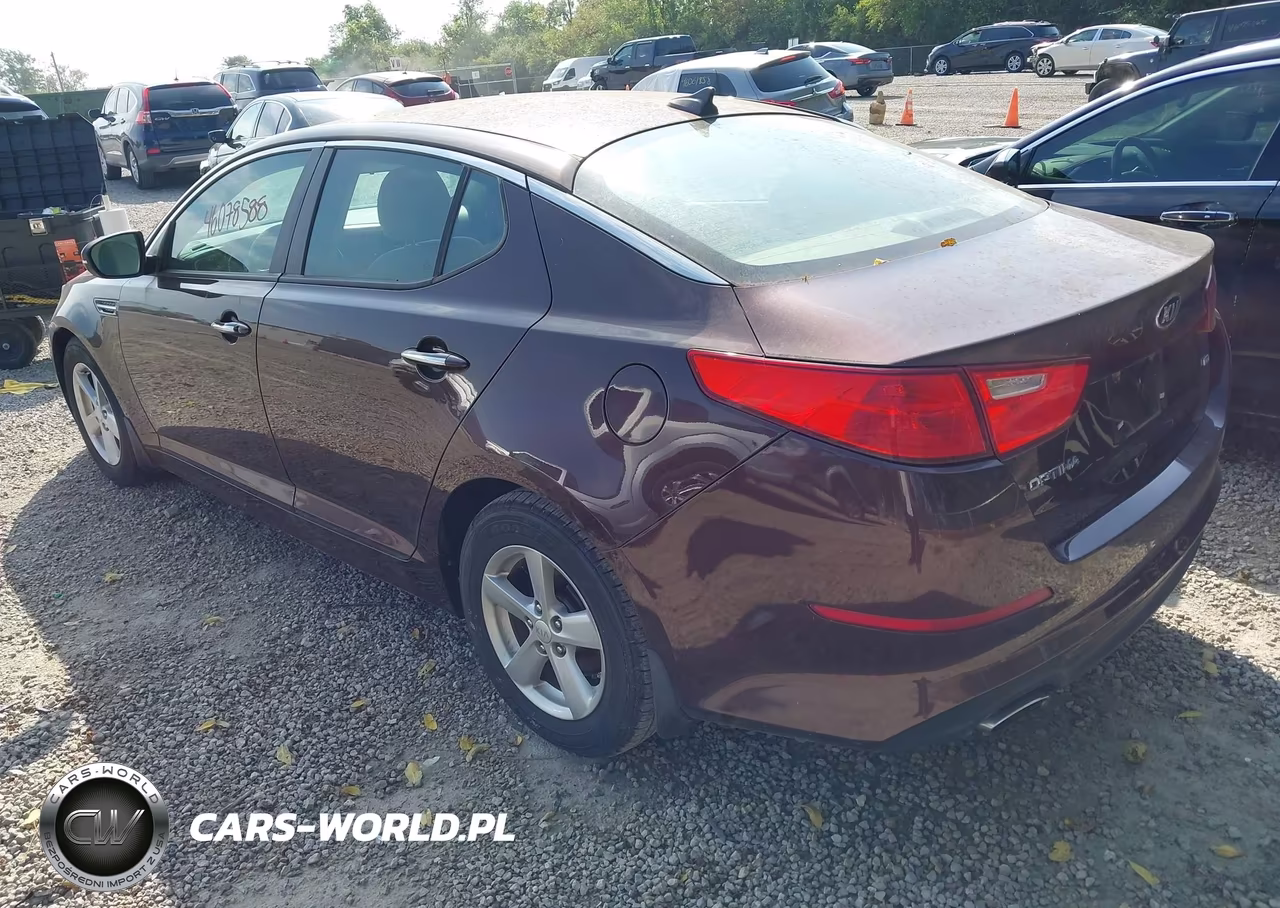 2015 Kia Optima Lx VIN:5XXGM4A70FG436974 - 3