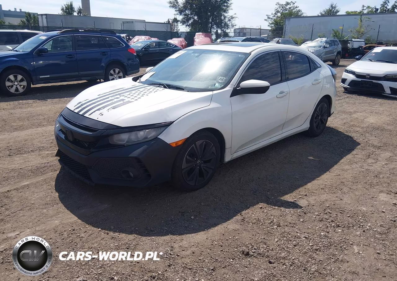 2017 Honda Civic Ex-L VIN:SHHFK7H78HU400897 - 2