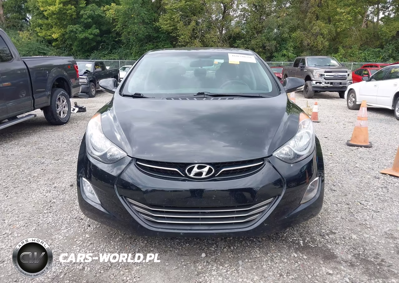 2013 Hyundai Elantra Limited VIN:5NPDH4AEXDH251998 - 12