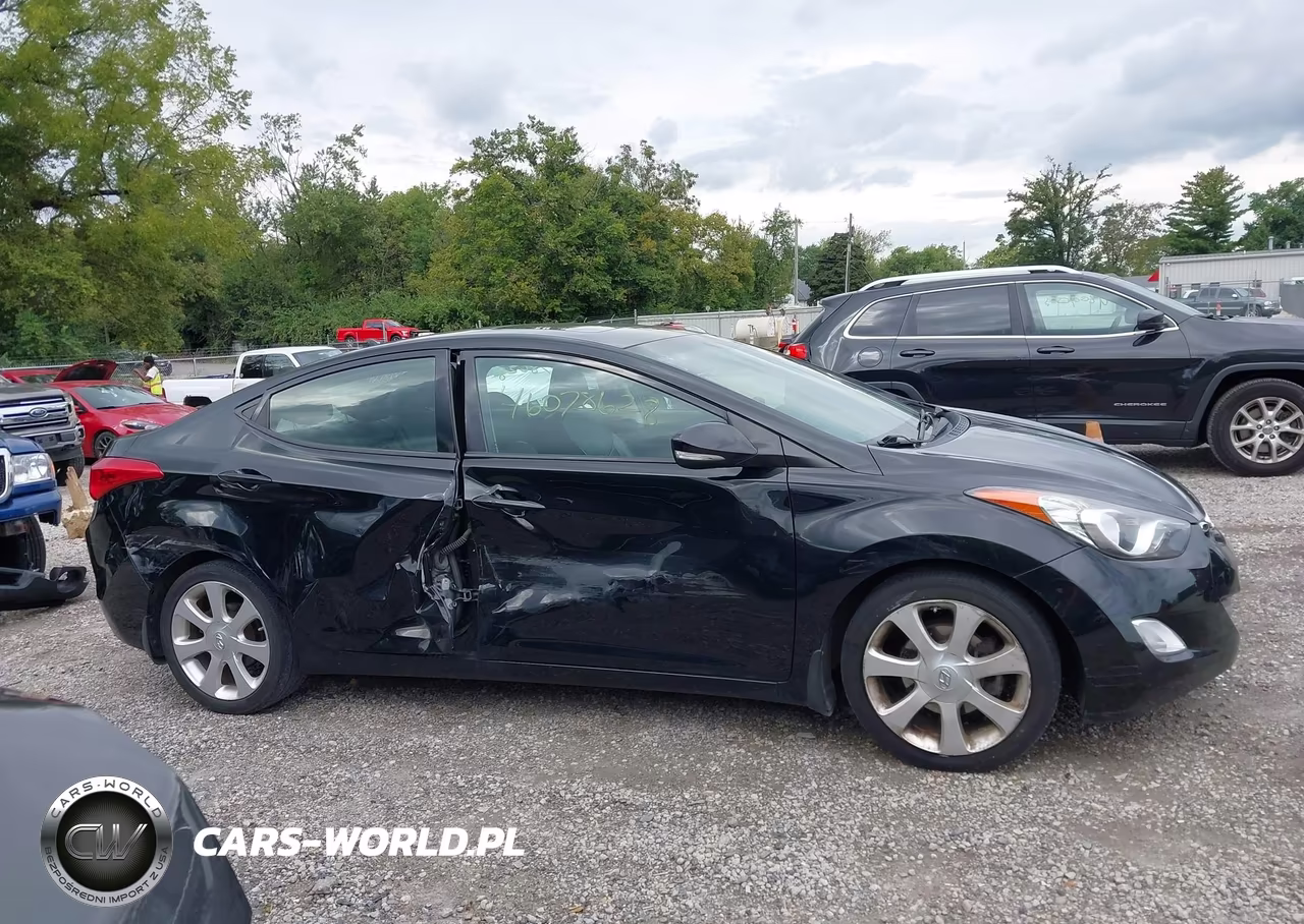 2013 Hyundai Elantra Limited VIN:5NPDH4AEXDH251998 - 13