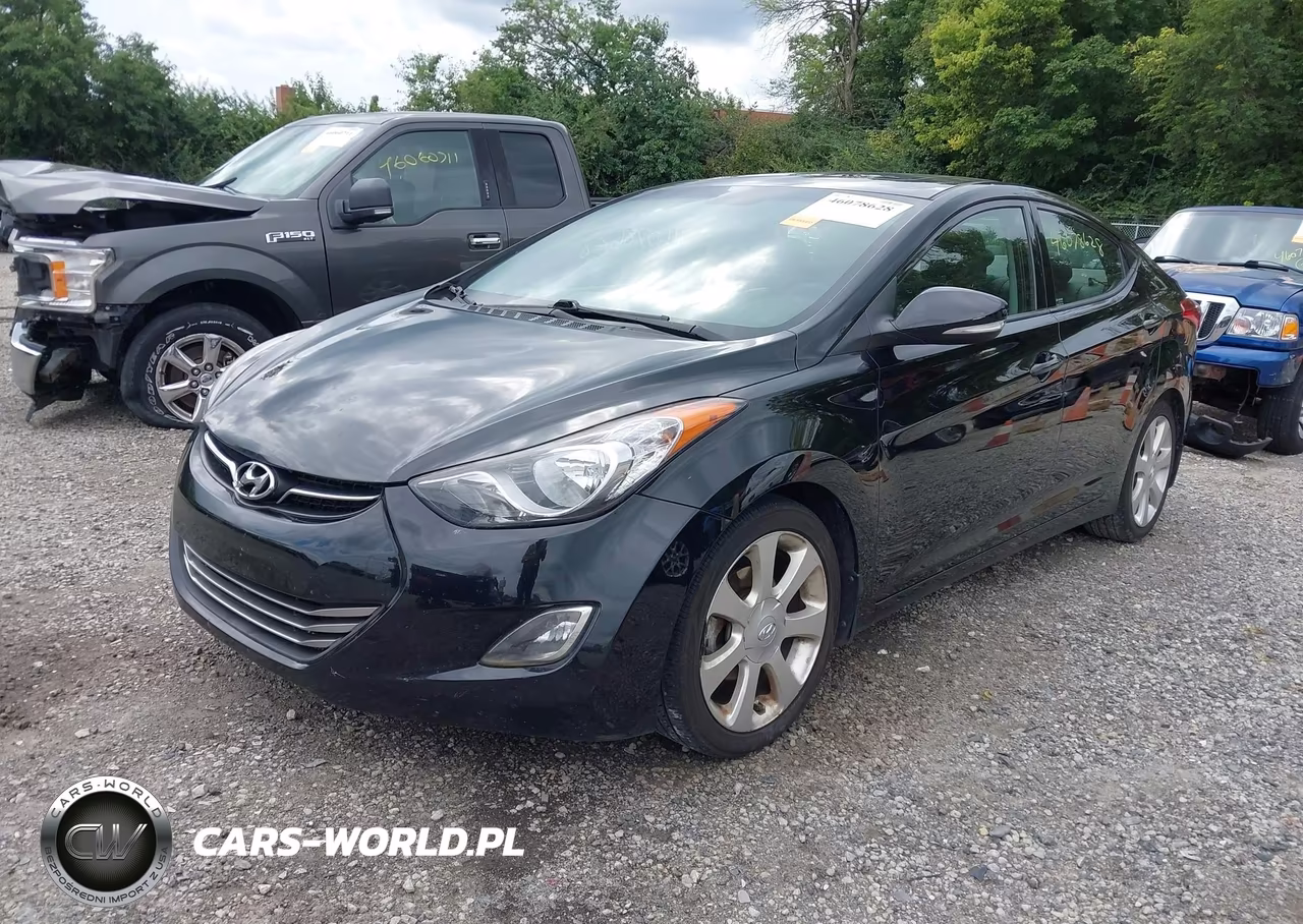 2013 Hyundai Elantra Limited VIN:5NPDH4AEXDH251998 - 2