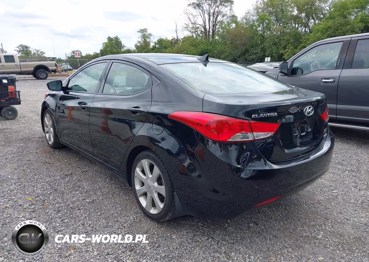 2013 Hyundai Elantra Limited VIN:5NPDH4AEXDH251998 - 3