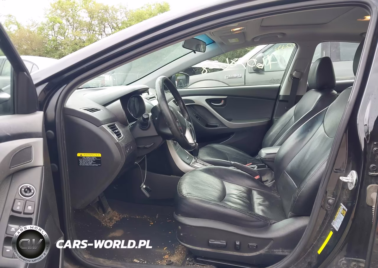 2013 Hyundai Elantra Limited VIN:5NPDH4AEXDH251998 - 5