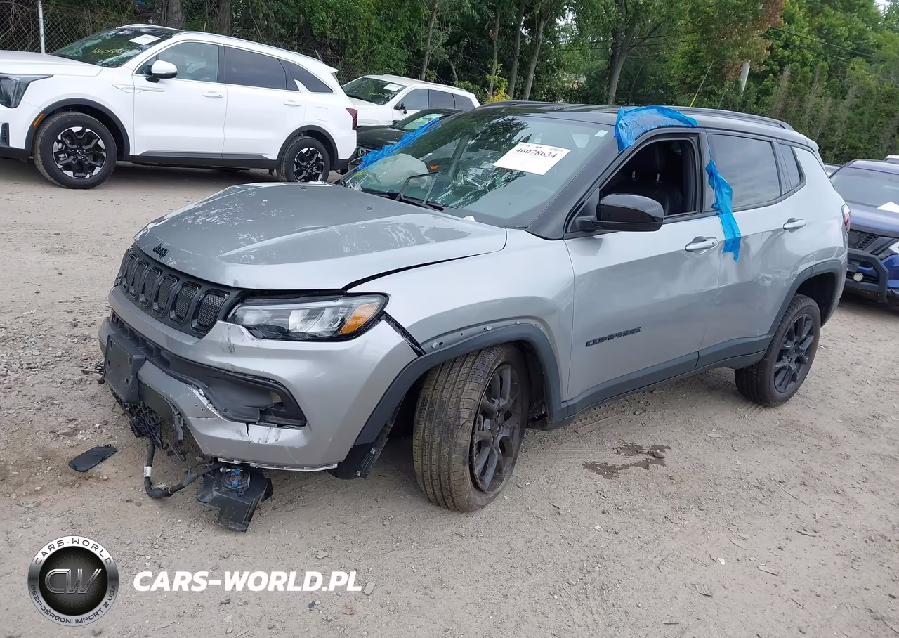 2022 Jeep Compass Altitude 4X4 VIN:3C4NJDBB4NT226691 - 2