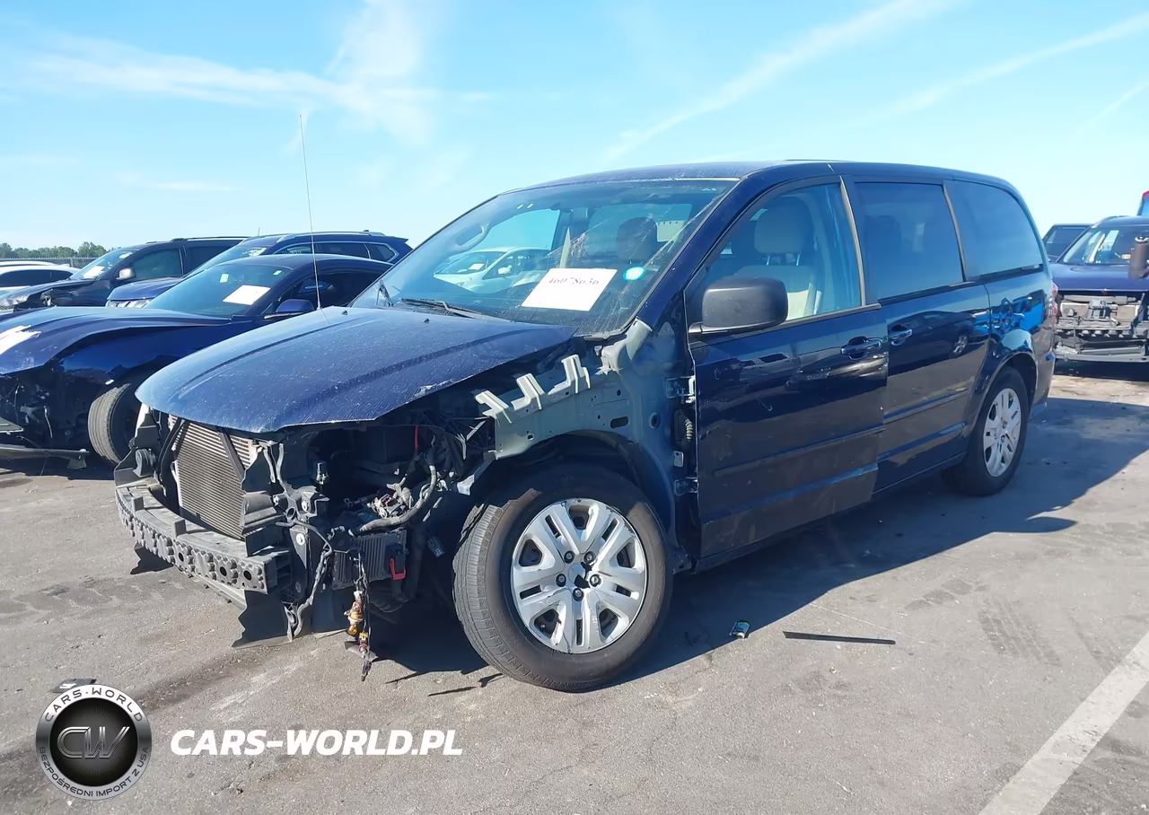 2014 Dodge Grand Caravan Se VIN:2C4RDGBG0ER355116 - 2