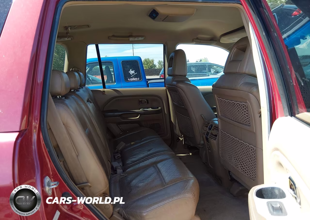 2004 Honda Pilot Ex-L VIN:2HKYF18614H533208 - 8