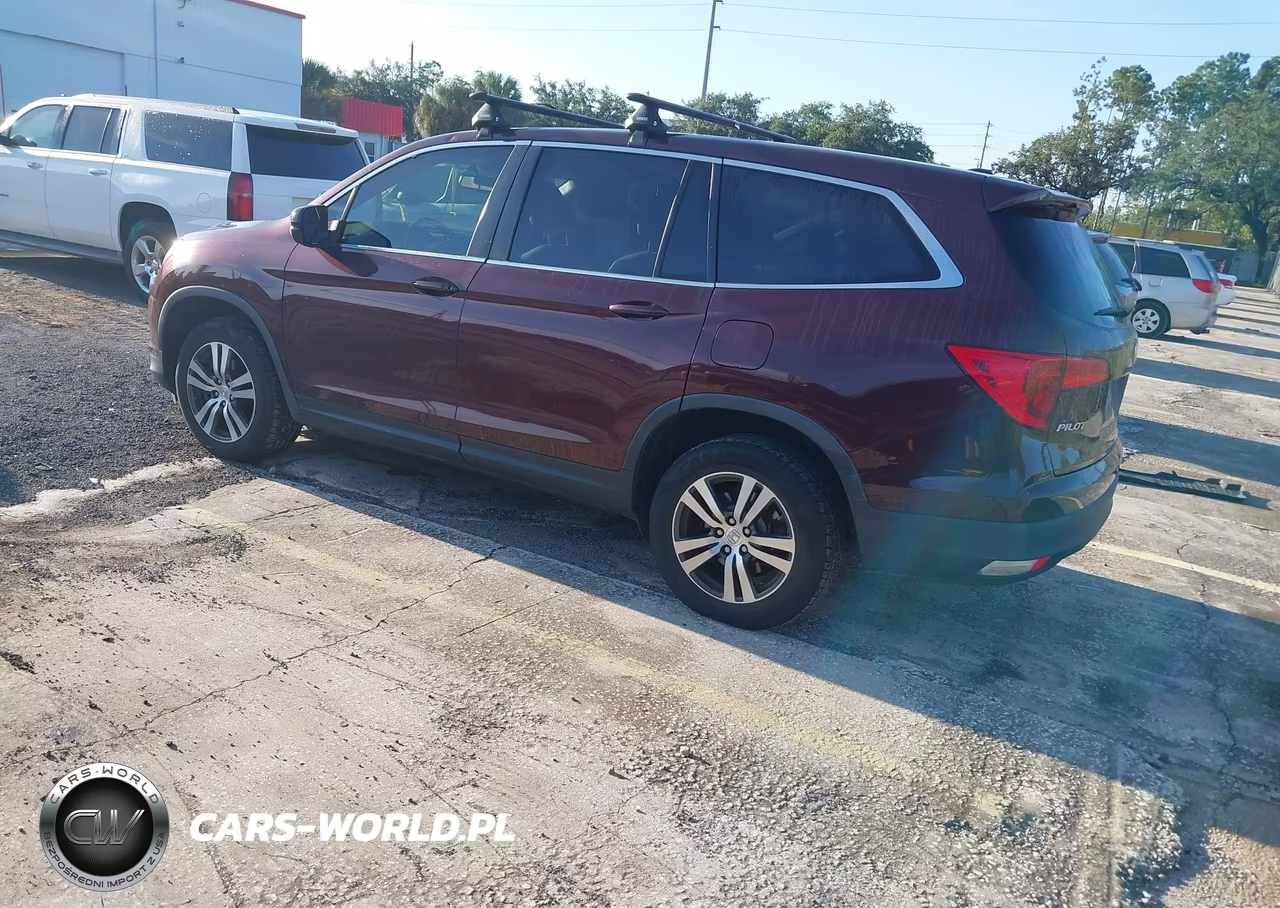 2017 Honda Pilot Ex-L VIN:5FNYF6H53HB078287 - 3