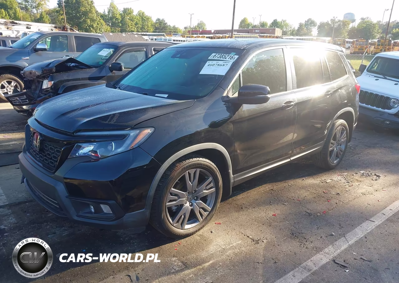 2019 Honda Passport Ex-L VIN:5FNYF7H55KB010876 - 2