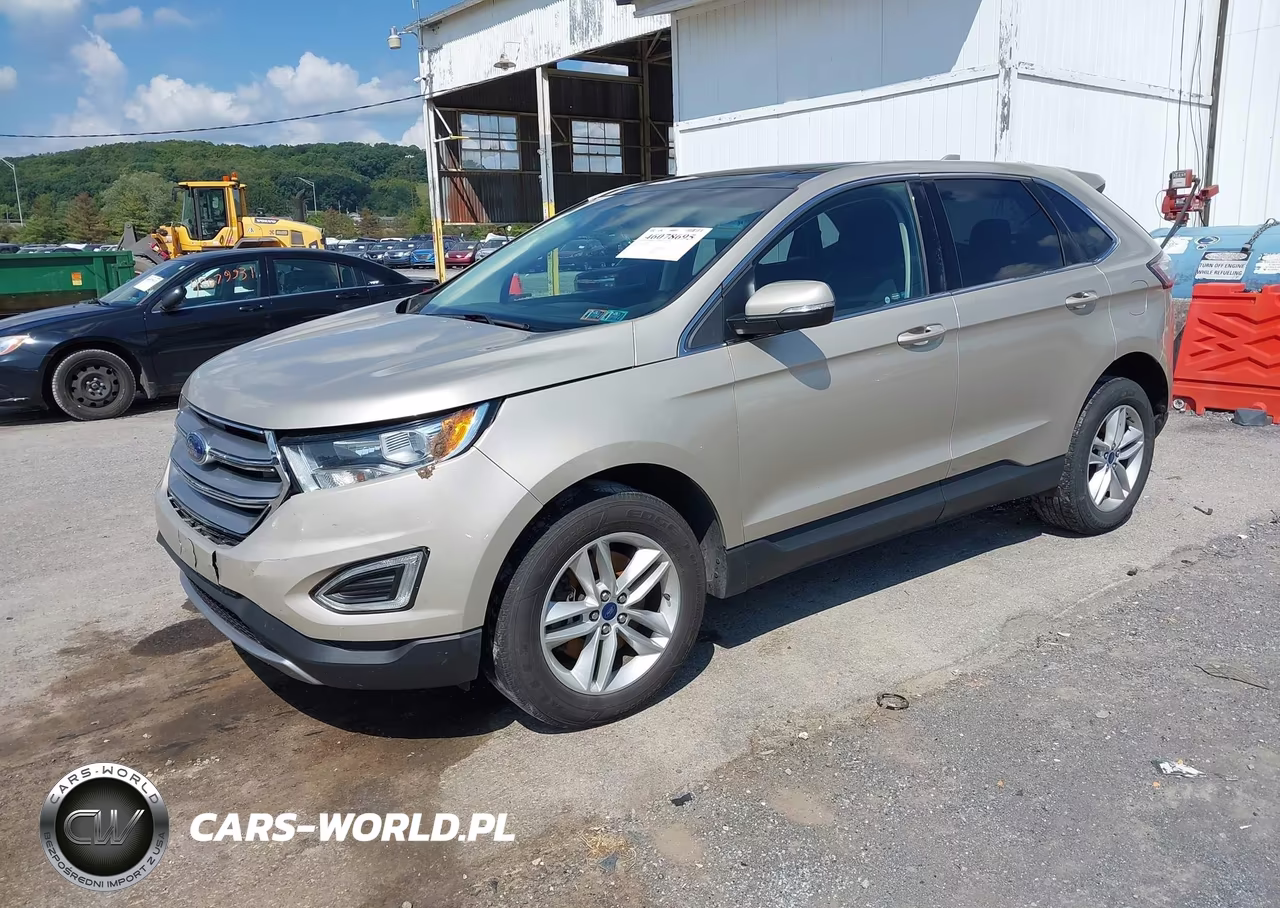 2017 Ford Edge Sel VIN:2FMPK4J80HBB96239 - 2