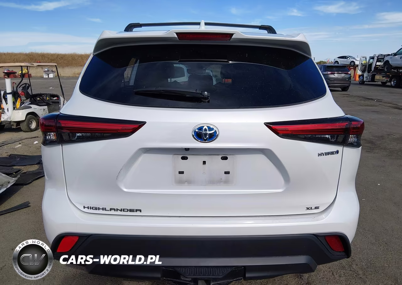 2022 Toyota Highlander Hybrid Xle VIN:5TDHBRCH3NS553300 - 17