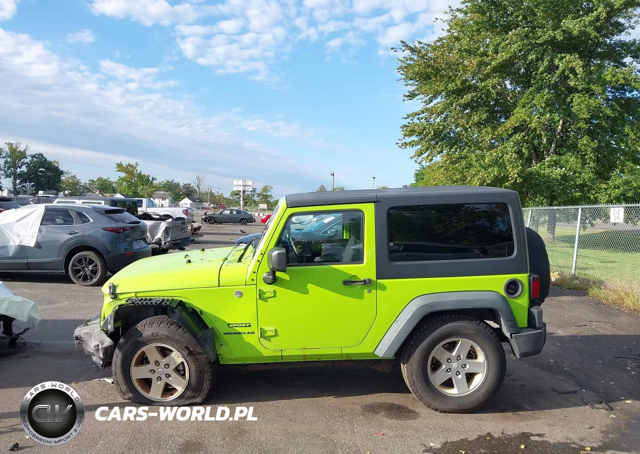 2013 Jeep Wrangler Sport VIN:1C4GJWAG3DL530560 - 14