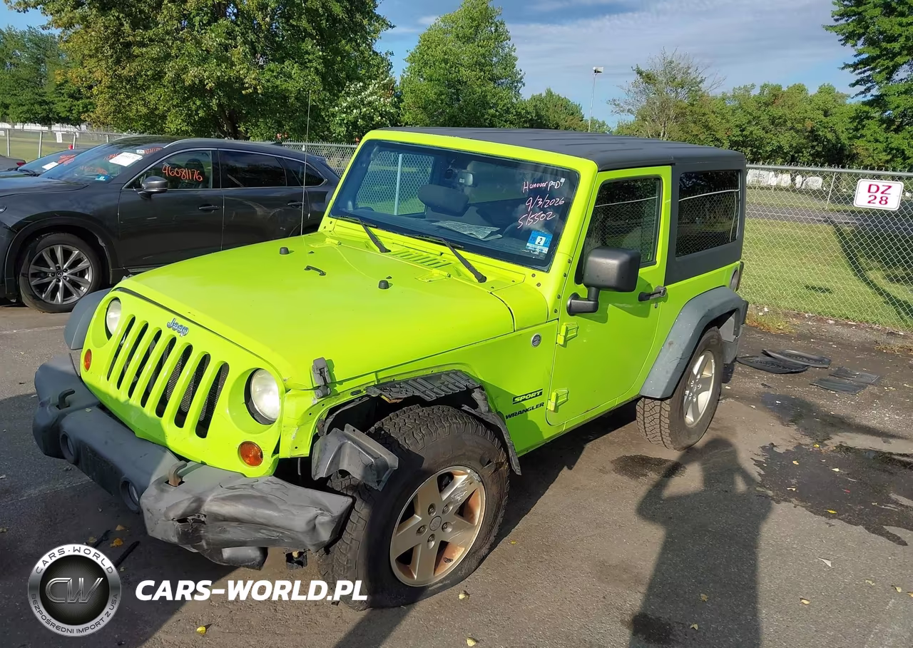 2013 Jeep Wrangler Sport VIN:1C4GJWAG3DL530560 - 2