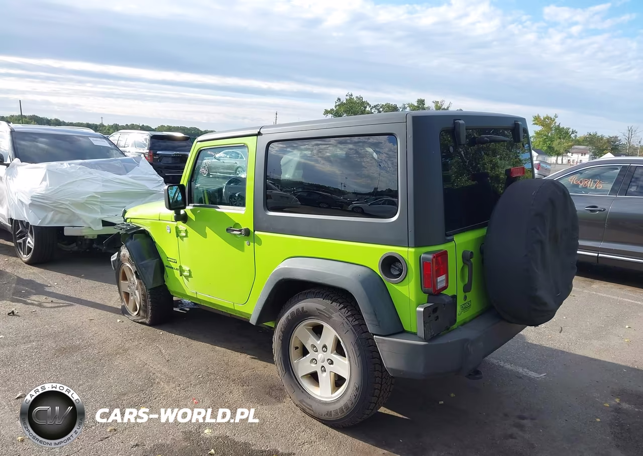2013 Jeep Wrangler Sport VIN:1C4GJWAG3DL530560 - 3