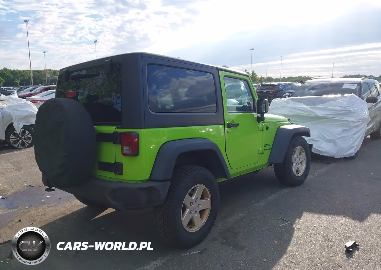 2013 Jeep Wrangler Sport VIN:1C4GJWAG3DL530560 - 4