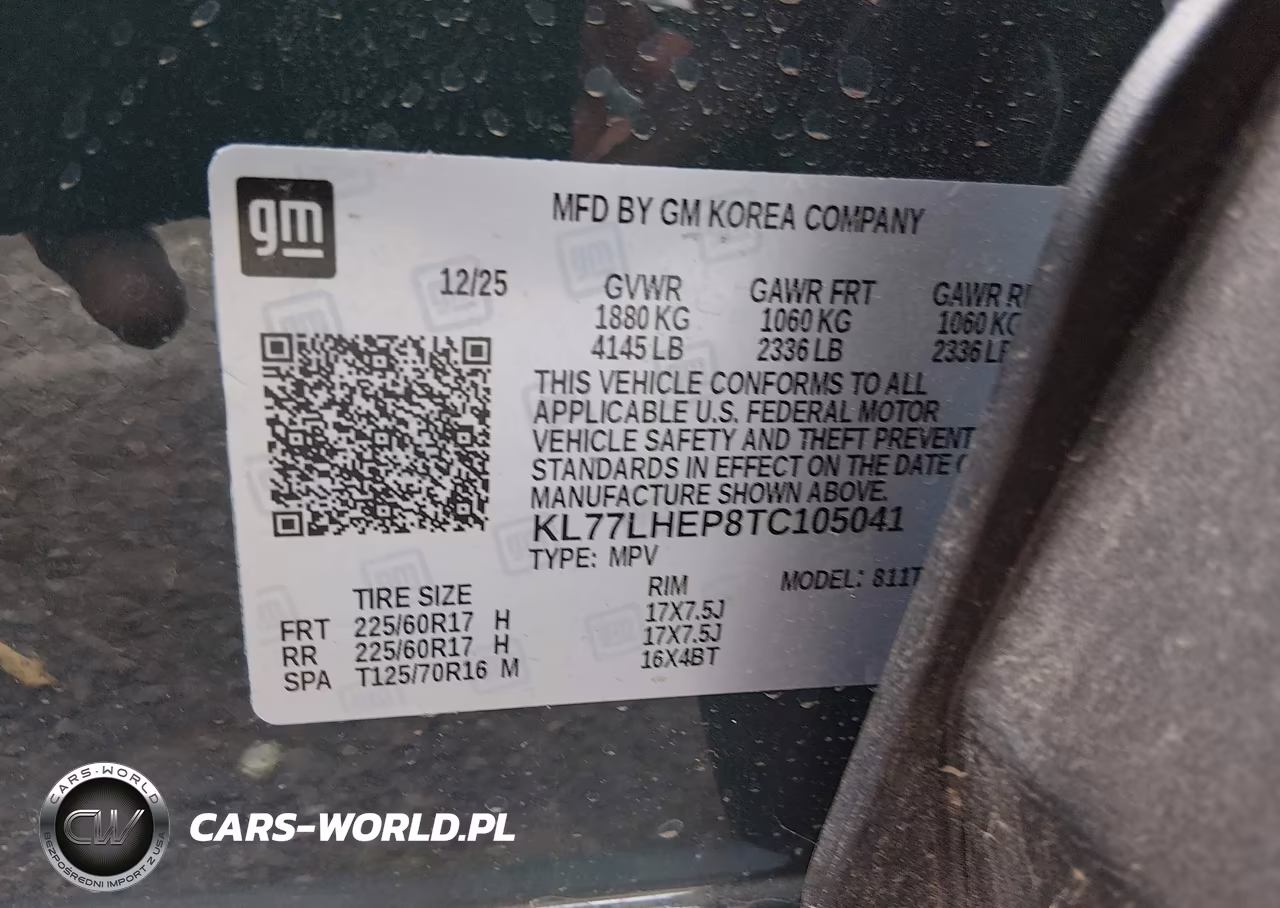 2026 Chevrolet Trax Fwd Lt VIN:KL77LHEP8TC105041 - 9