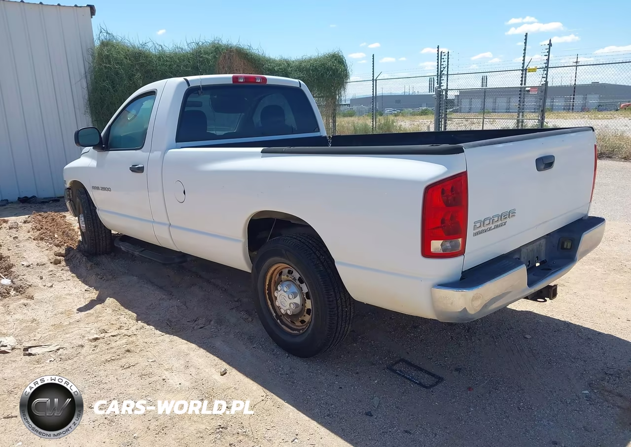 2003 Dodge Ram 2500 Slt-Laramie-St VIN:3D7KA26D03G753853 - 3