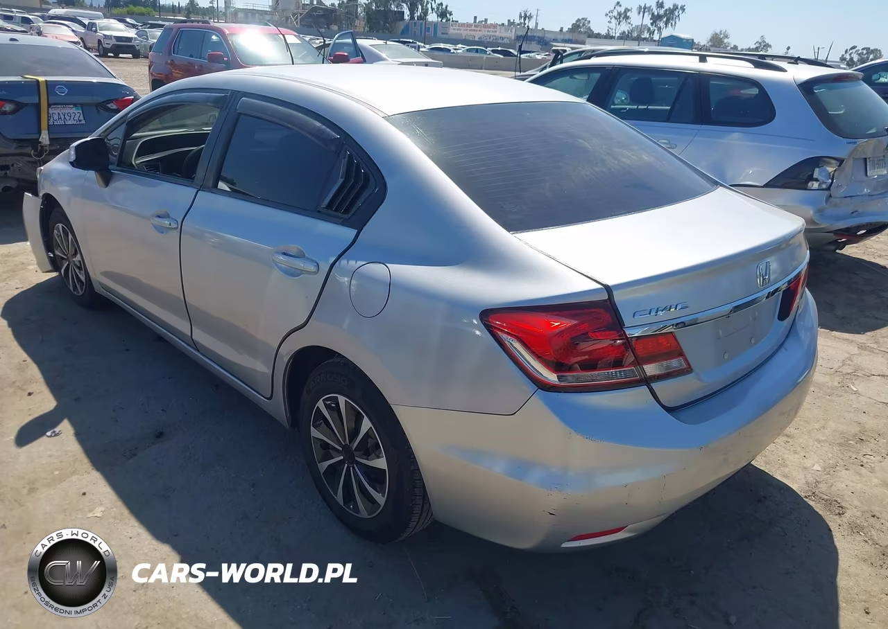 2013 Honda Civic Lx VIN:2HGFB2F53DH500563 - 3