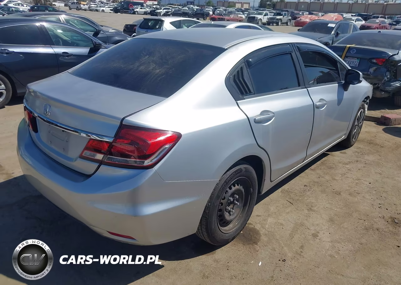 2013 Honda Civic Lx VIN:2HGFB2F53DH500563 - 4