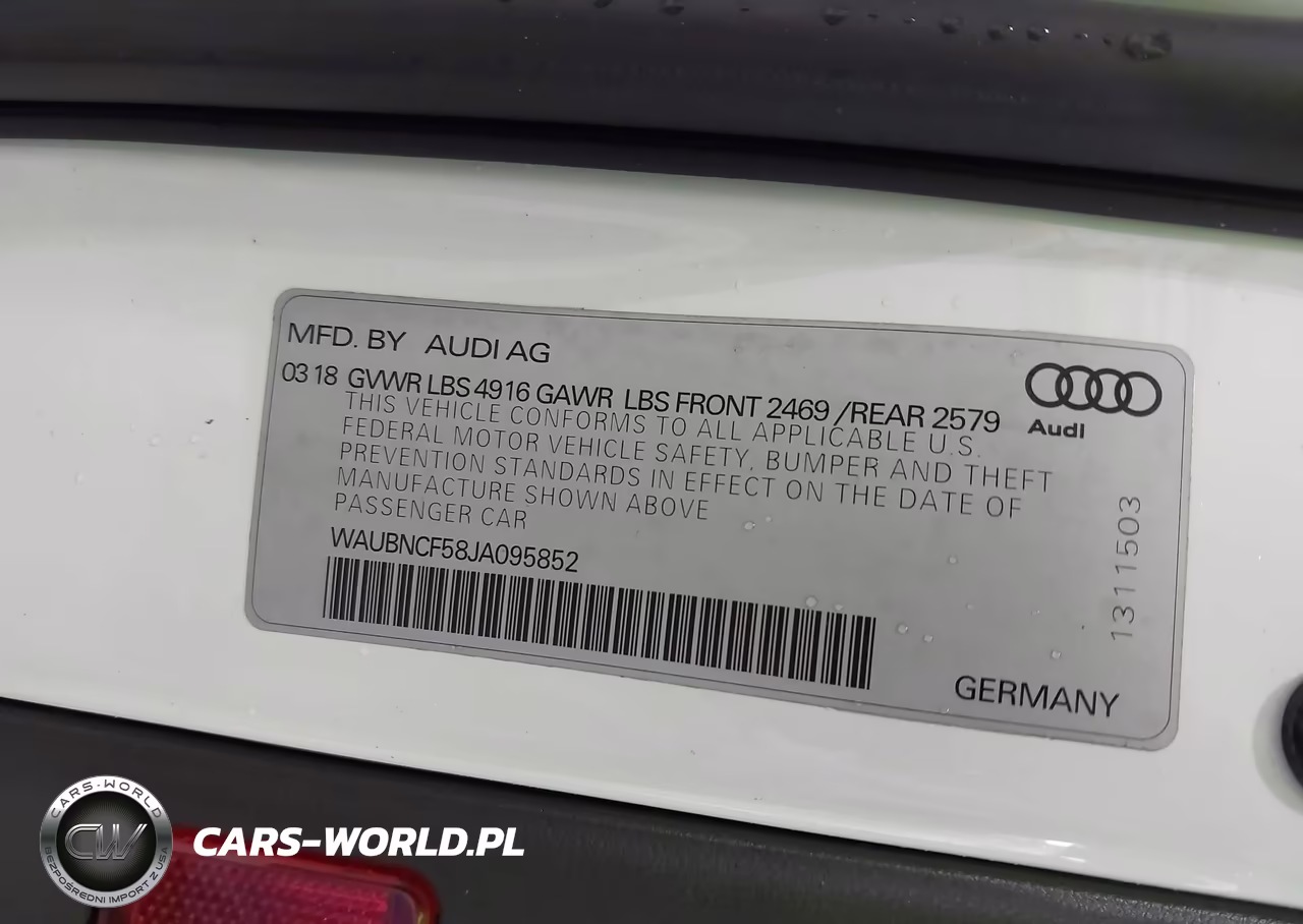 2018 Audi A5 2.0T Premium VIN:WAUBNCF58JA095852 - 9