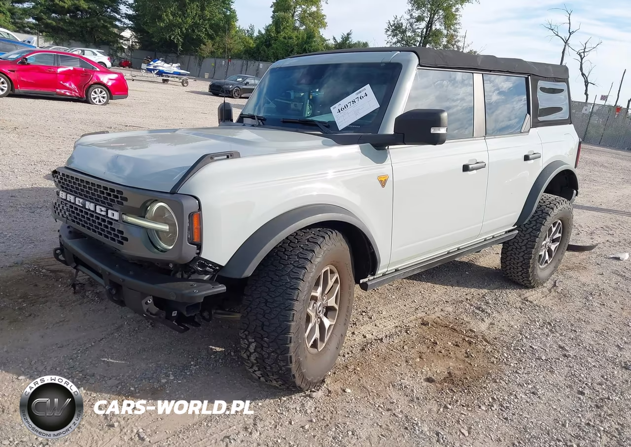 2021 Ford Bronco Badlands VIN:1FMEE5DPXMLA95128 - 2