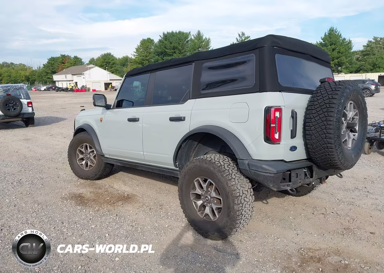 2021 Ford Bronco Badlands VIN:1FMEE5DPXMLA95128 - 3