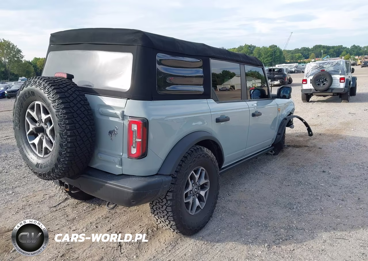 2021 Ford Bronco Badlands VIN:1FMEE5DPXMLA95128 - 4