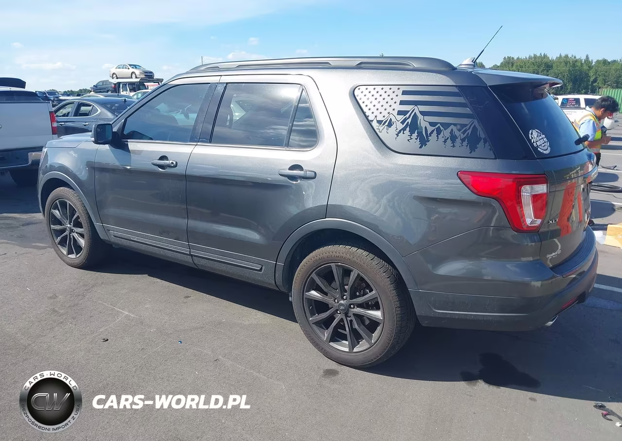 2018 Ford Explorer Xlt VIN:1FM5K8D8XJGC44726 - 3