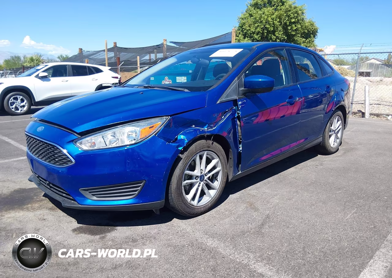 2018 Ford Focus Se VIN:1FADP3FEXJL261126 - 2