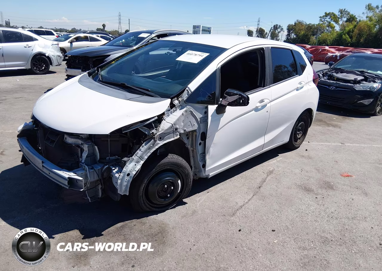 2016 Honda Fit Lx VIN:JHMGK5H55GX016815 - 2