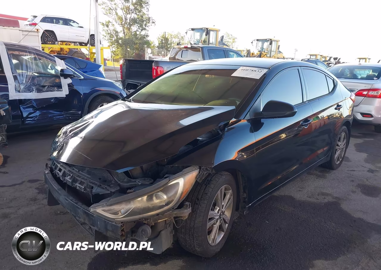 2018 Hyundai Elantra Sel VIN:5NPD84LF2JH221718 - 2
