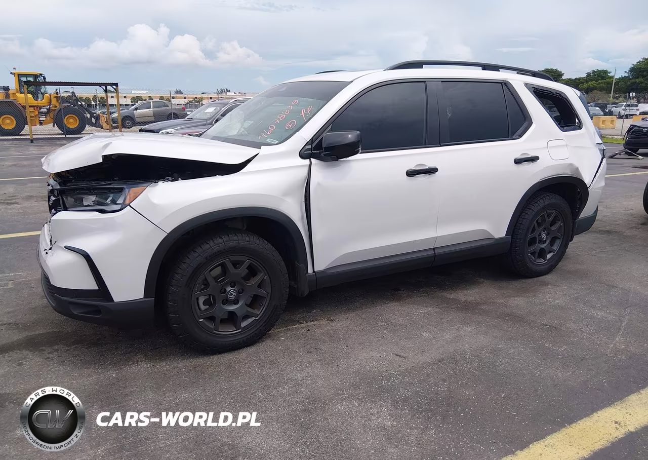 2025 Honda Pilot Trailsport VIN:5FNYG1H61SB121539 - 2