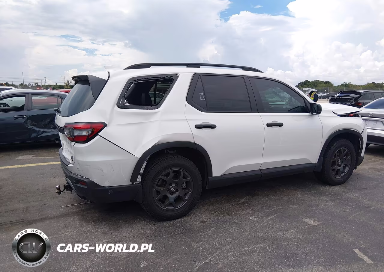 2025 Honda Pilot Trailsport VIN:5FNYG1H61SB121539 - 4