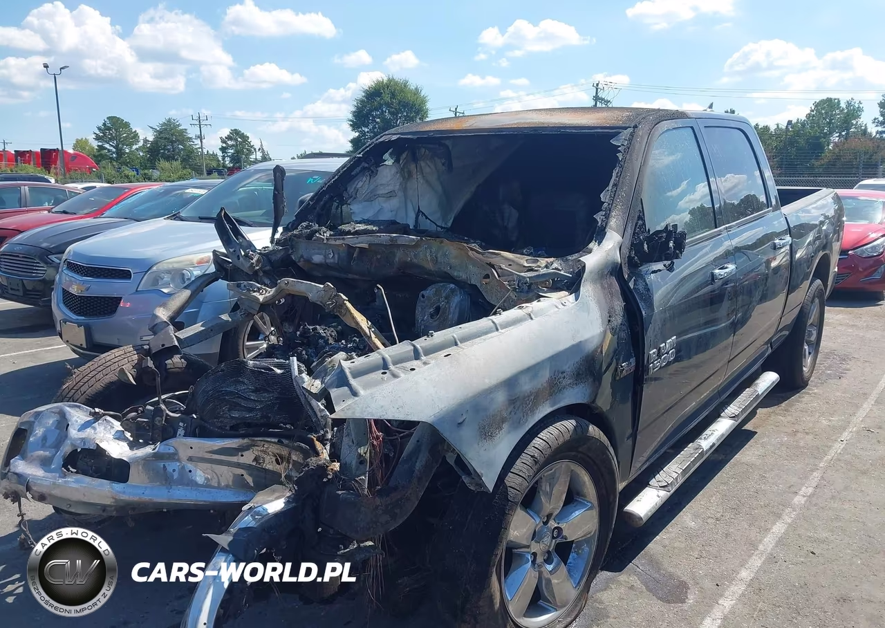 2018 Ram 1500 Big Horn 4X4 6'4 Box VIN:1C6RR7TT1JS216044 - 2