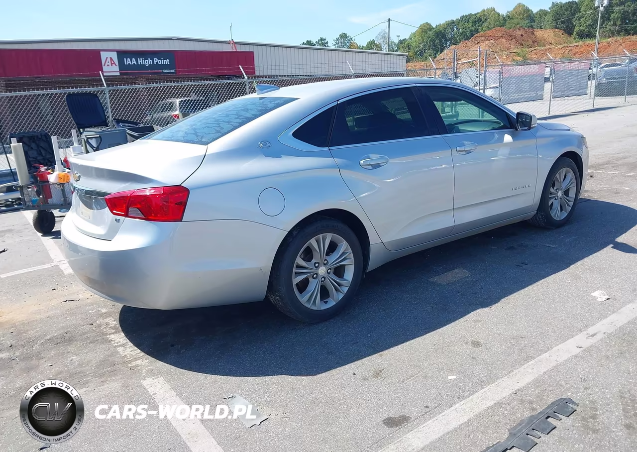 2015 Chevrolet Impala 2Lt VIN:2G1125S31F9120612 - 4