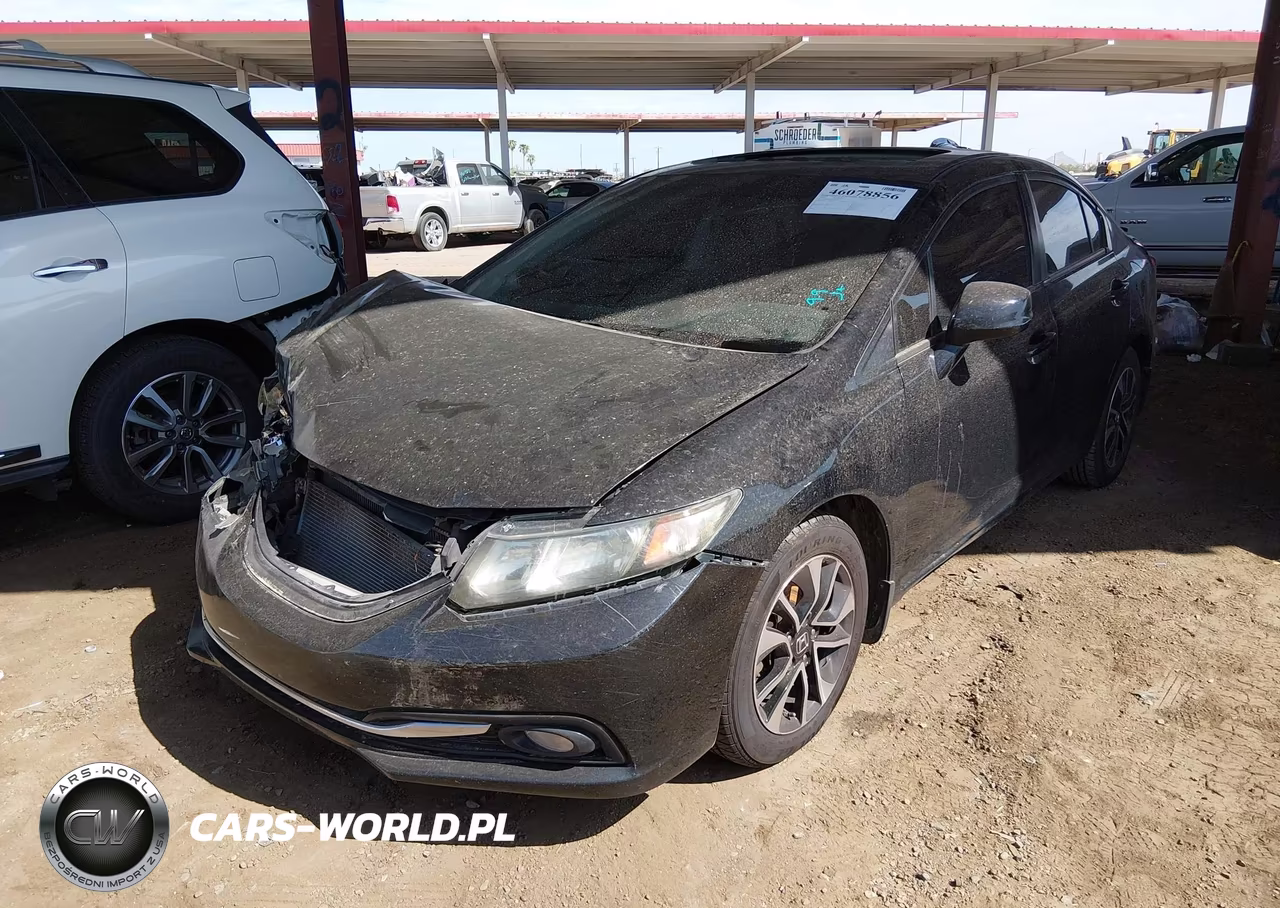 2013 Honda Civic Ex-L VIN:19XFB2F91DE022933 - 2