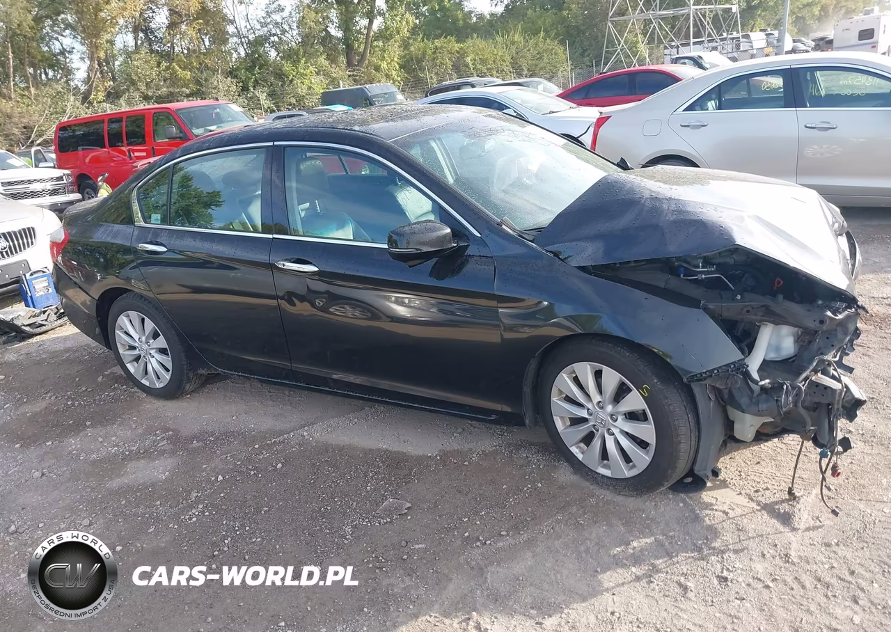 2014 Honda Accord Ex-L V-6 VIN:1HGCR3F82EA000876 - 13