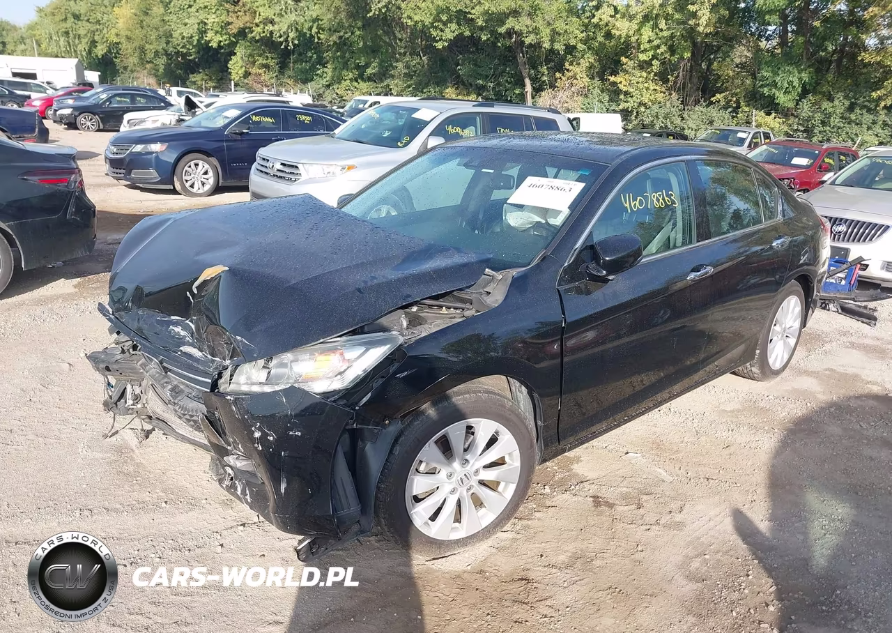 2014 Honda Accord Ex-L V-6 VIN:1HGCR3F82EA000876 - 2
