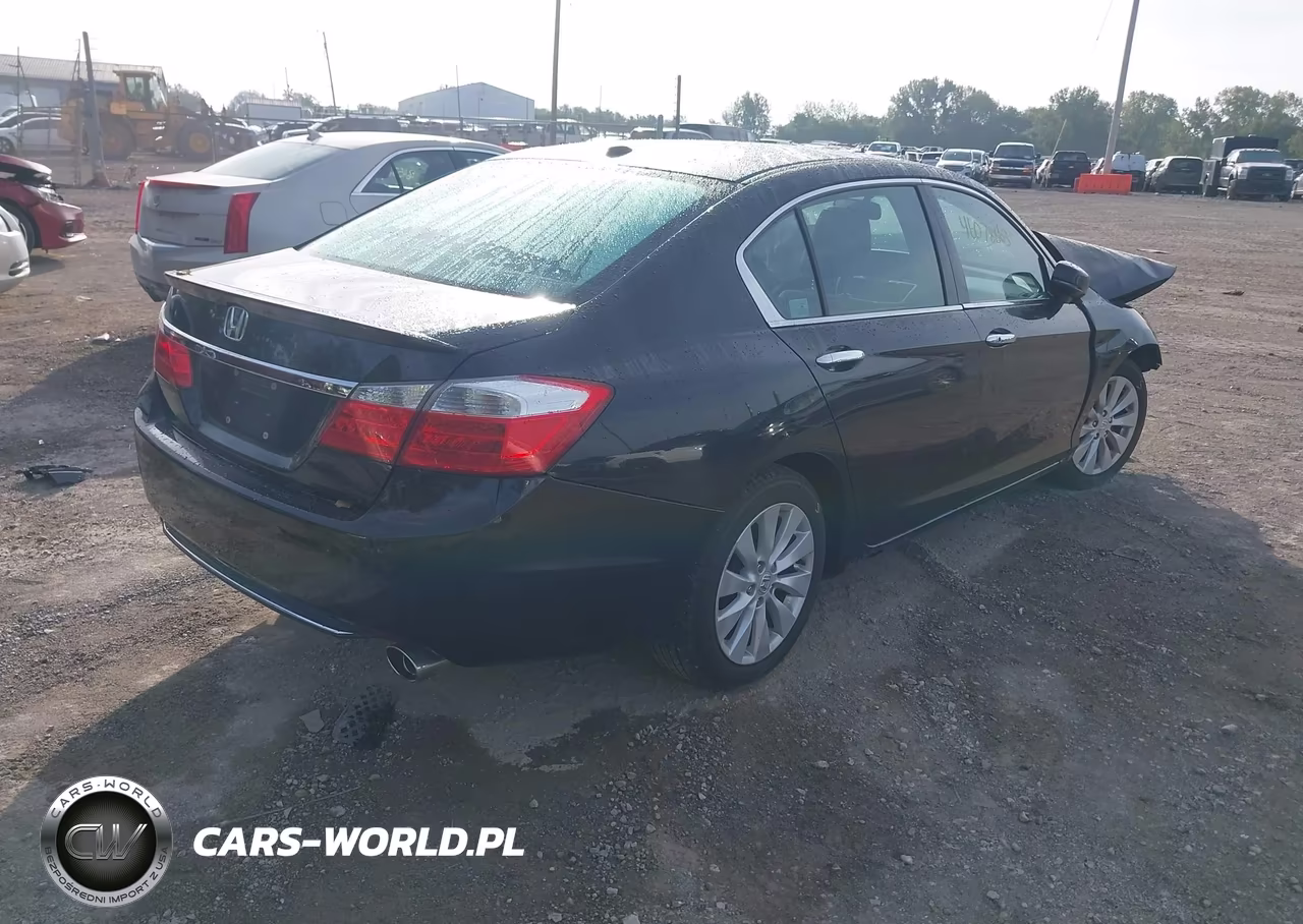 2014 Honda Accord Ex-L V-6 VIN:1HGCR3F82EA000876 - 4