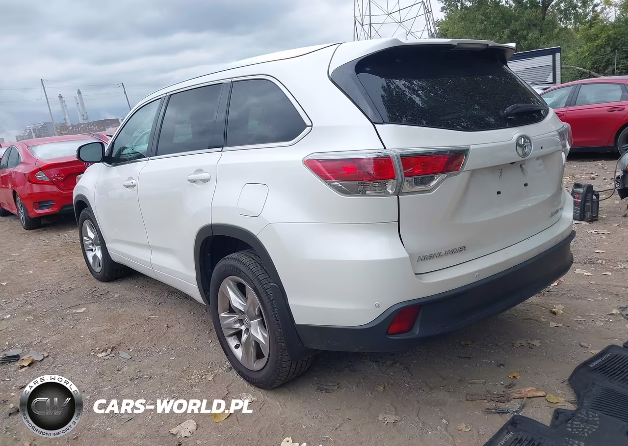 2014 Toyota Highlander Limited V6 VIN:5TDDKRFH6ES005852 - 3