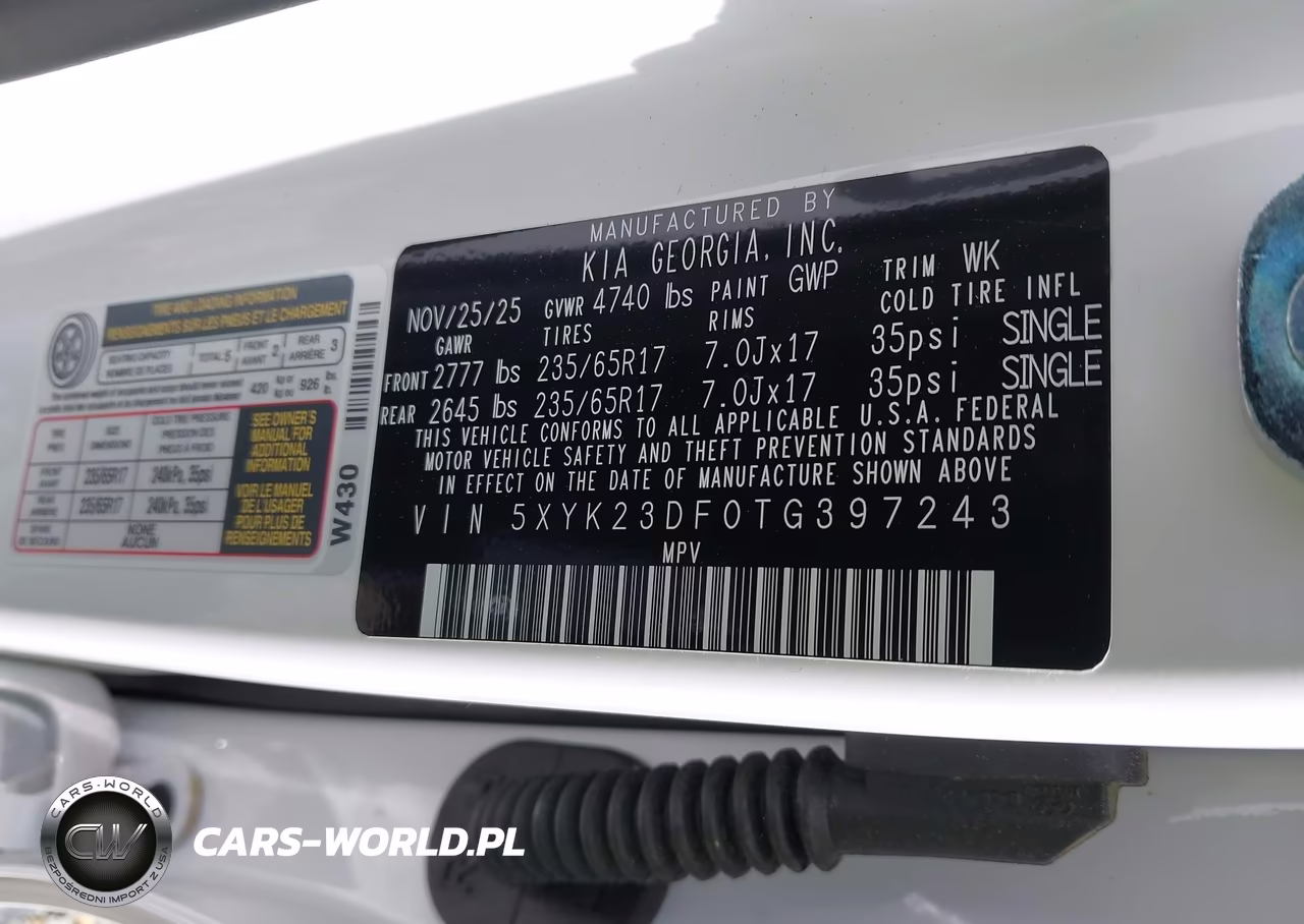 2026 Kia Sportage Lx VIN:5XYK23DF0TG397243 - 9