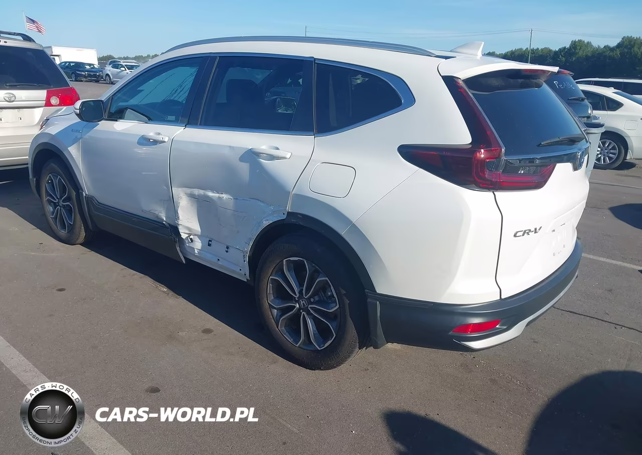 2022 Honda Cr-V Hybrid Ex-L VIN:5J6RT6H88NL022176 - 3