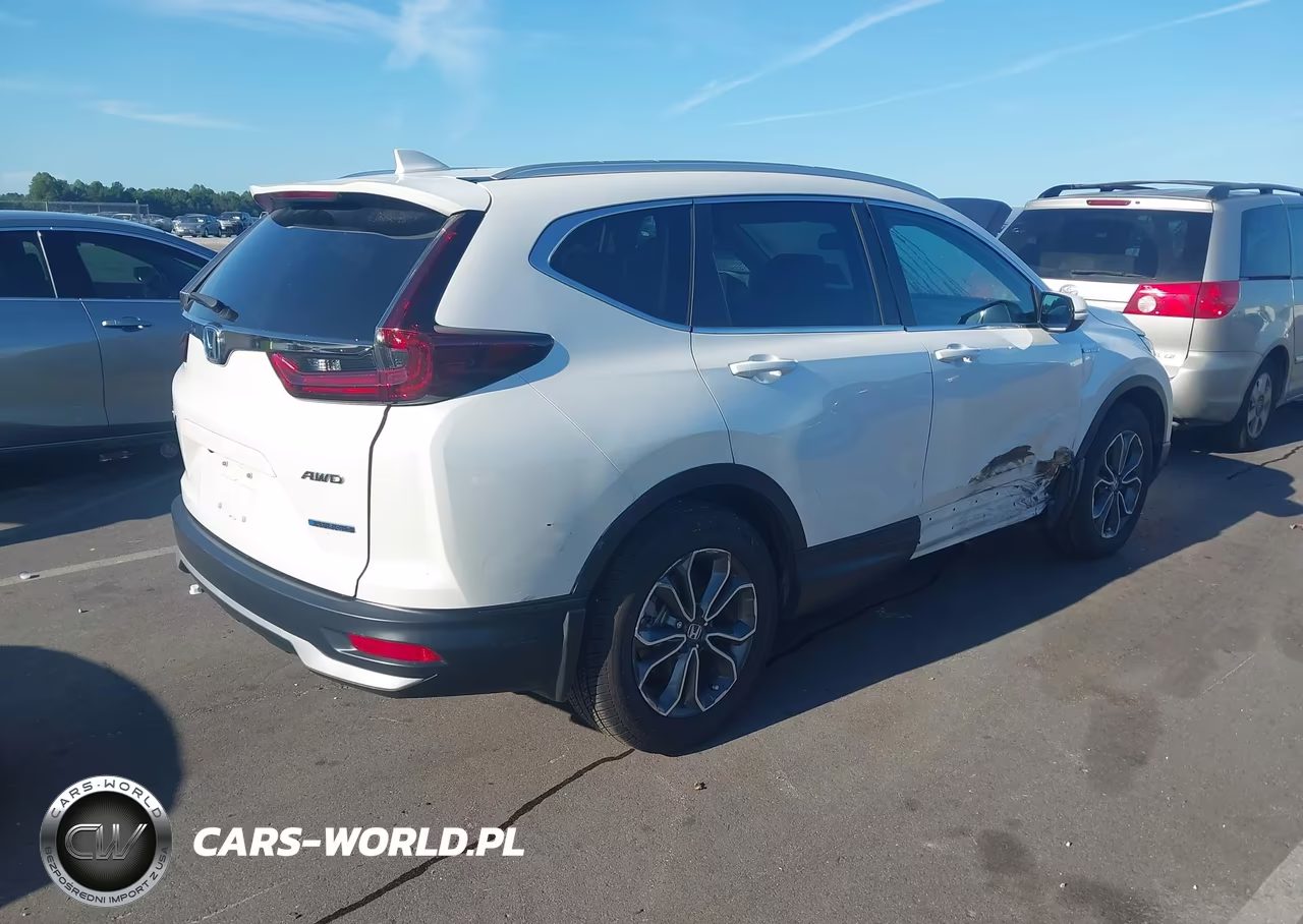 2022 Honda Cr-V Hybrid Ex-L VIN:5J6RT6H88NL022176 - 4