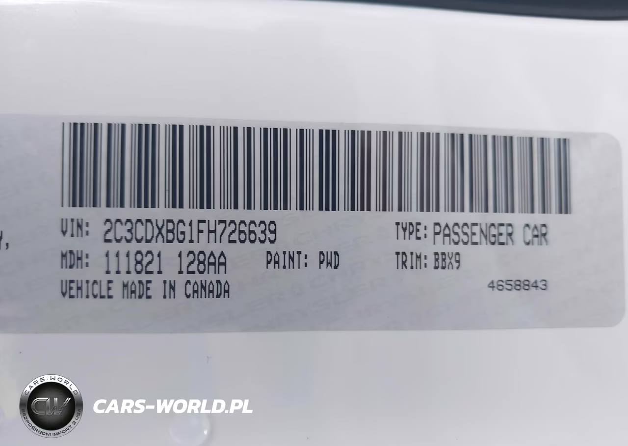 2015 Dodge Charger Se VIN:2C3CDXBG1FH726639 - 9