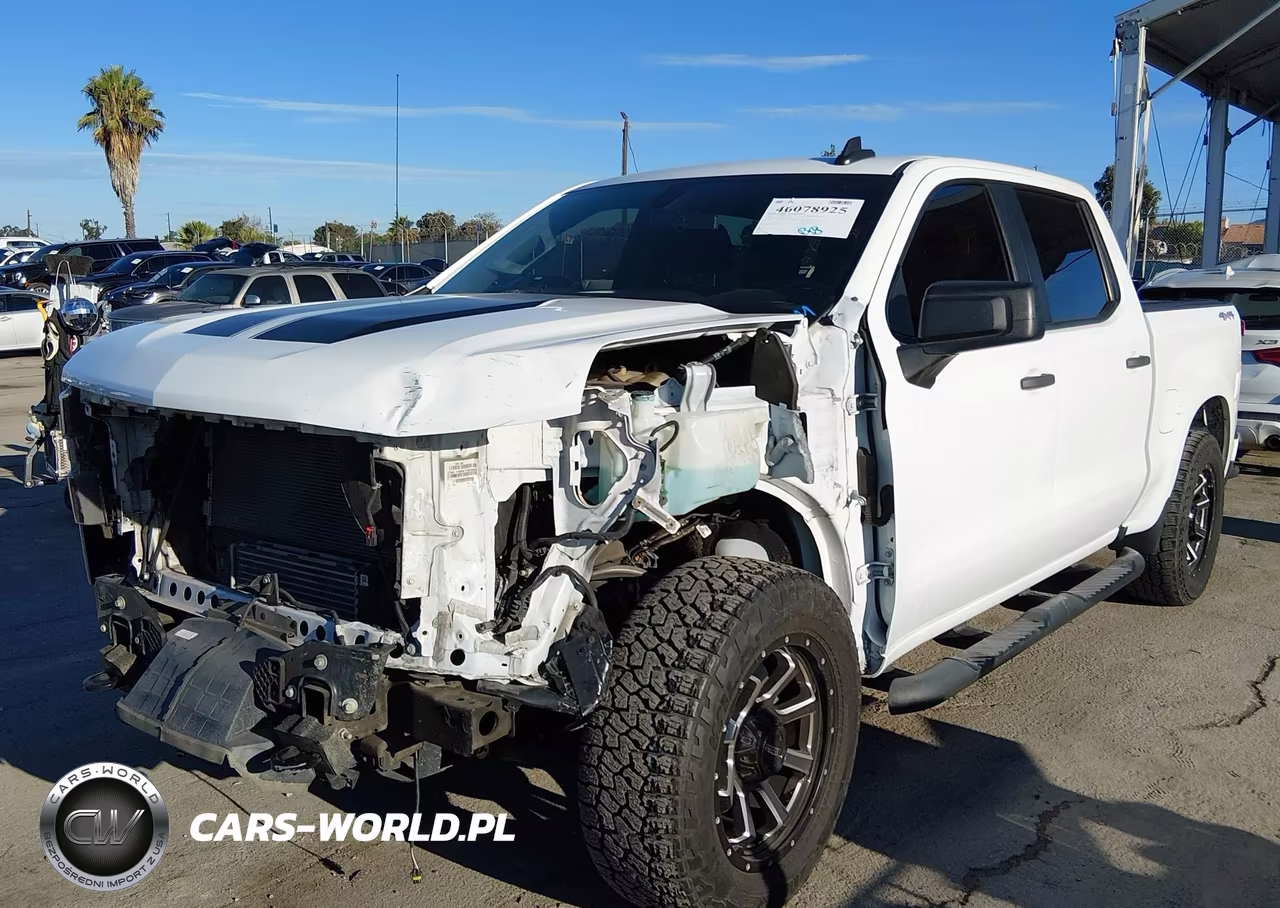 2021 Chevrolet Silverado 1500 4Wd Short Bed Custom VIN:1GCPYBEK0MZ261093 - 2