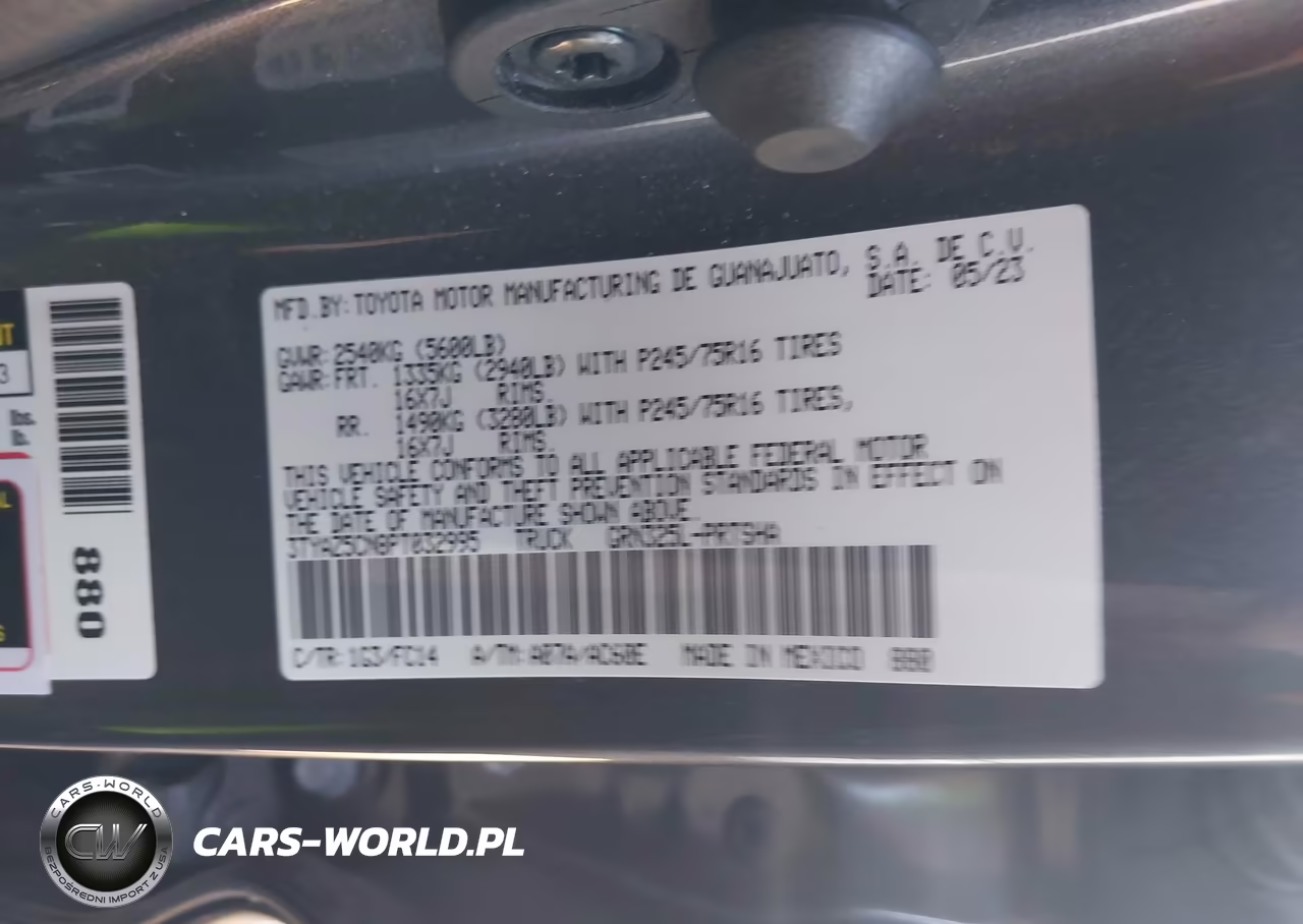2023 Toyota Tacoma Sr5 V6 VIN:3TYAZ5CN8PT032995 - 9