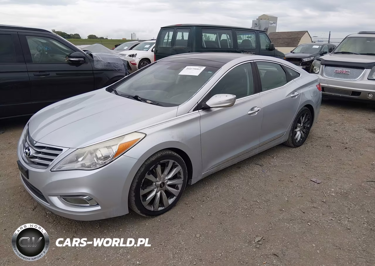 2013 Hyundai Azera VIN:KMHFH4JG8DA257683 - 2
