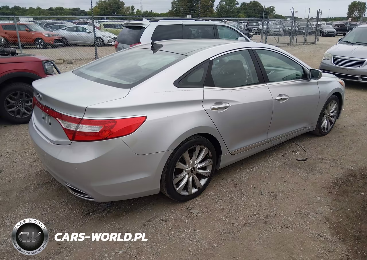 2013 Hyundai Azera VIN:KMHFH4JG8DA257683 - 4